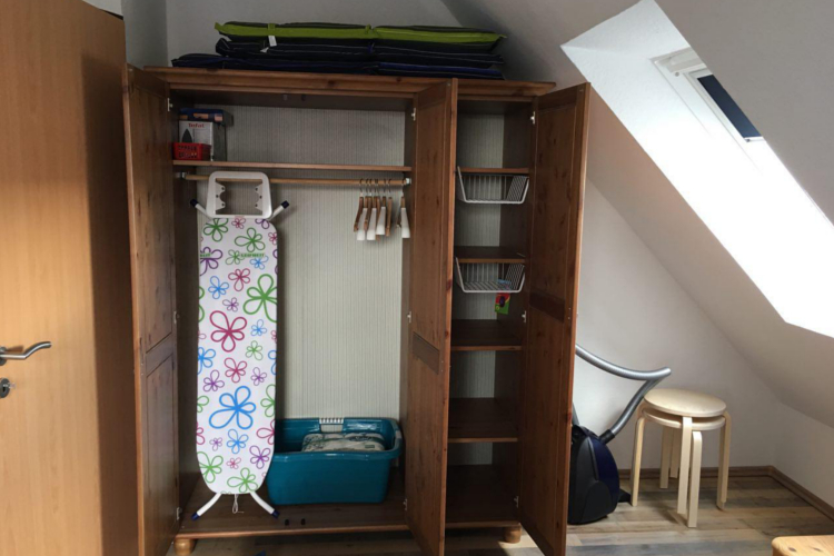 Ferienwohnung Smutje Schlafzimmer